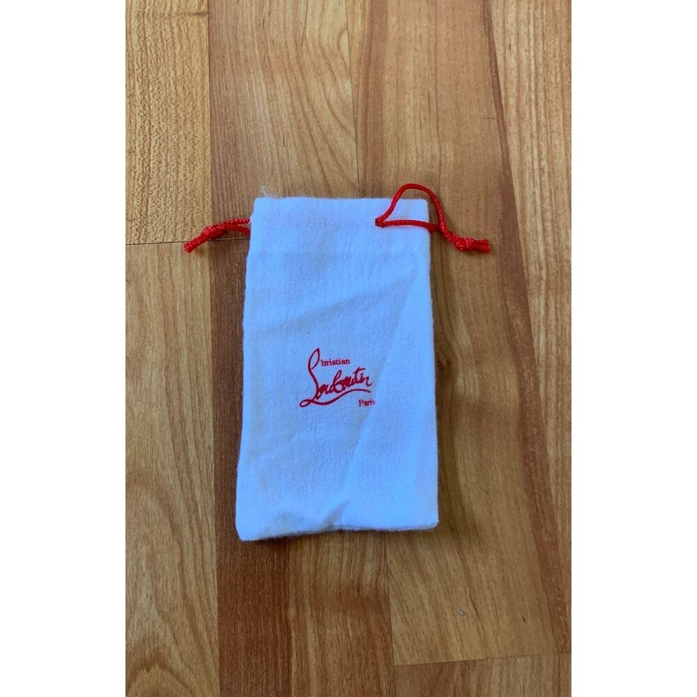 Louboutin jewelry dust bag